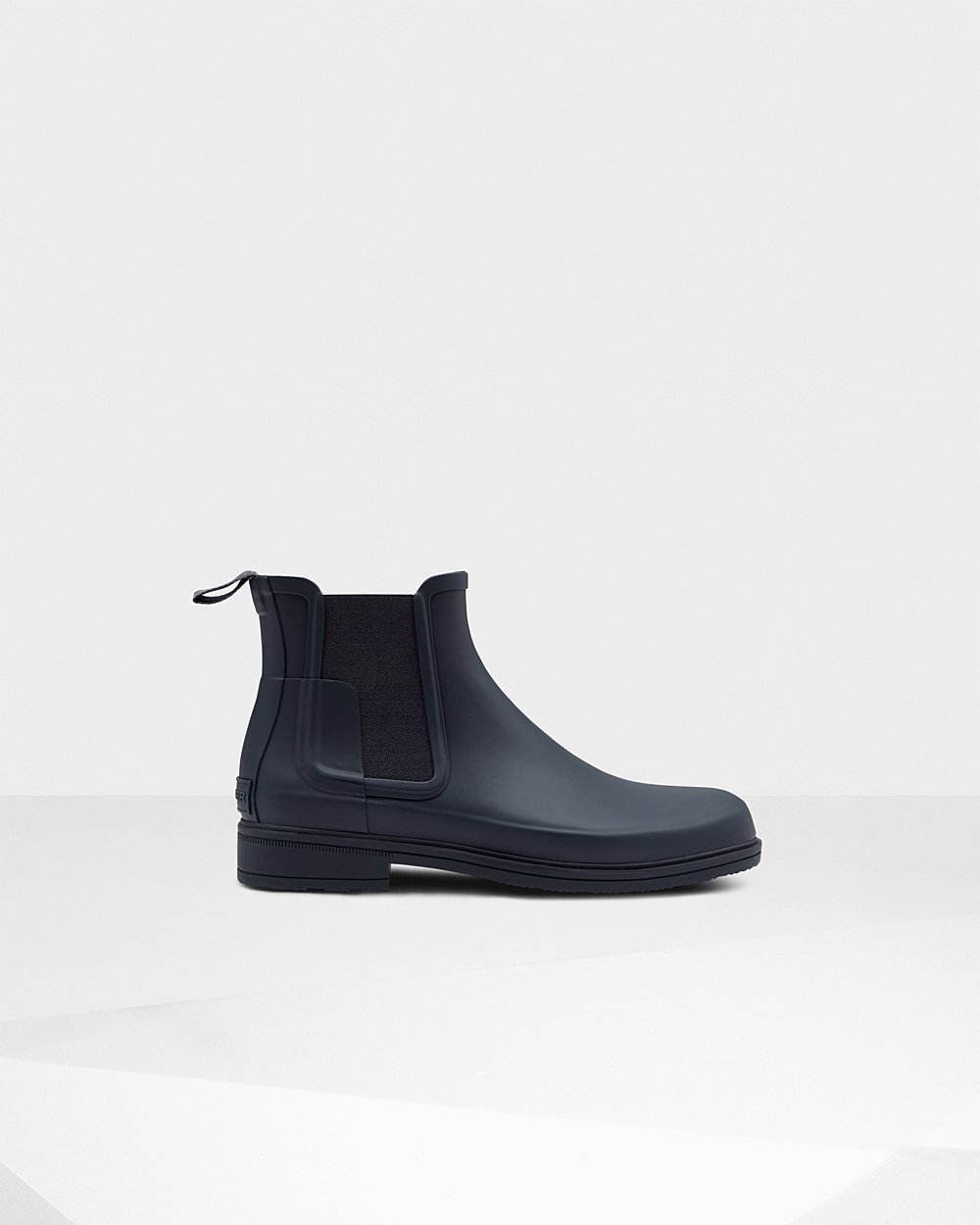 Chelsea Boots Herr - Hunter Refined Slim Fit - Marinblå - 274160-MKY